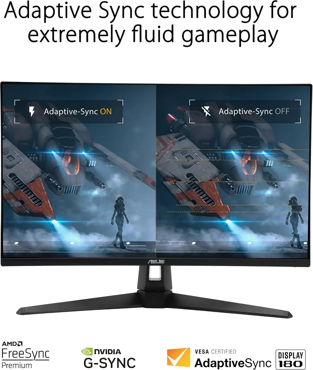 ASUS TUF Gaming VG27AQ3A 27-Inch 1440p 180Hz Monitor, photo 4