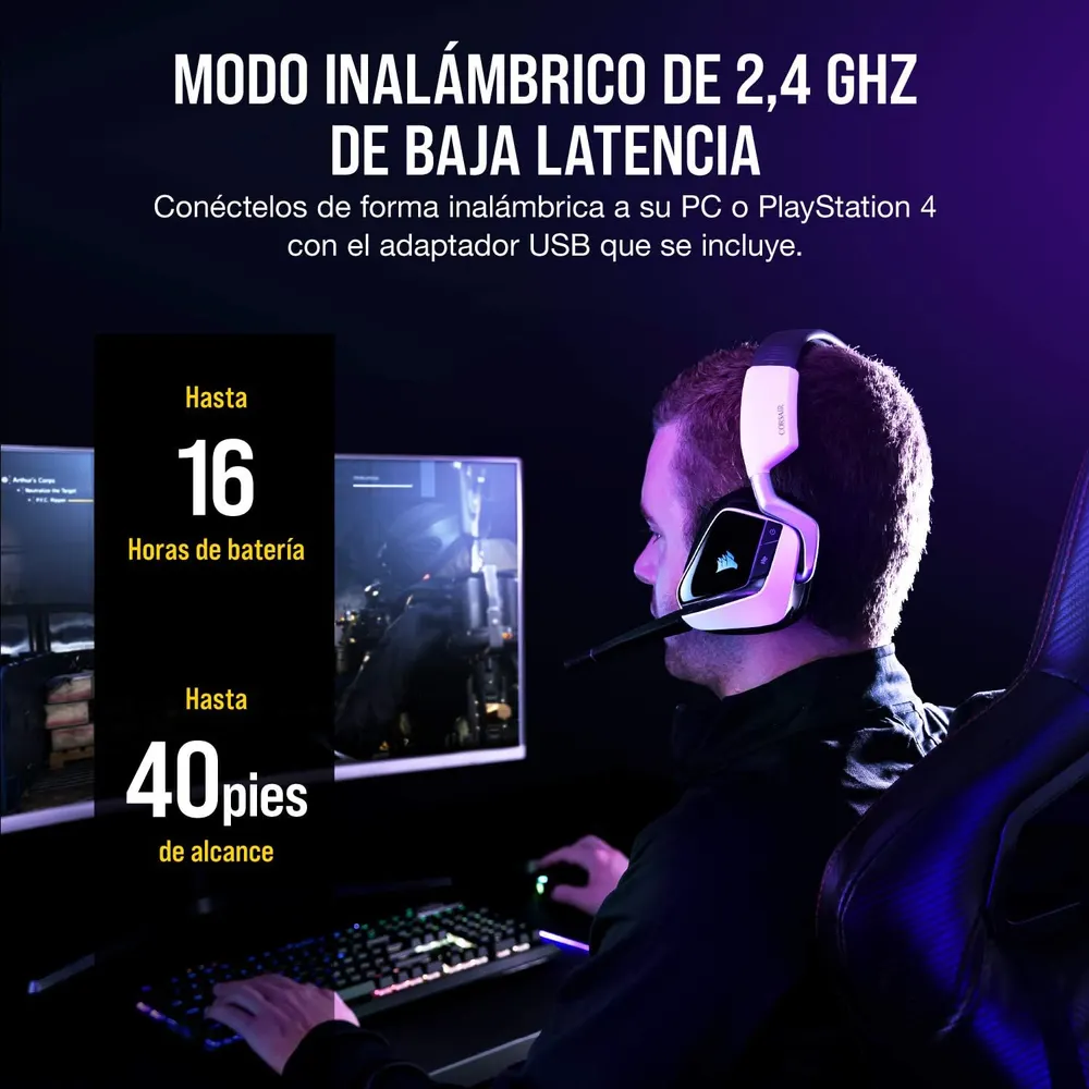 Corsair Void RGB Elite Wireless Gaming Headset, photo 5