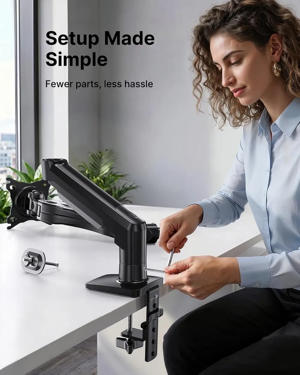 HUANUO FlowLift Single Monitor Arm, photo 3
