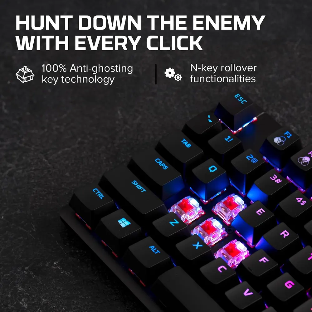 HyperX Alloy Origins Core Tenkeyless Mechanical Gaming Keyboard, photo 3