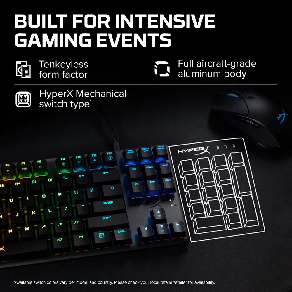 HyperX Alloy Origins Core Tenkeyless Mechanical Gaming Keyboard, photo 4