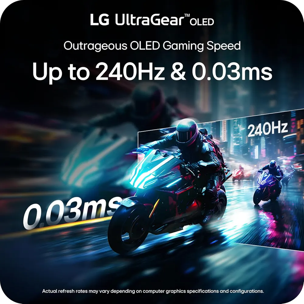 LG UltraGear 27GX704A 27-Inch QHD OLED 240Hz Gaming Monitor, photo 4