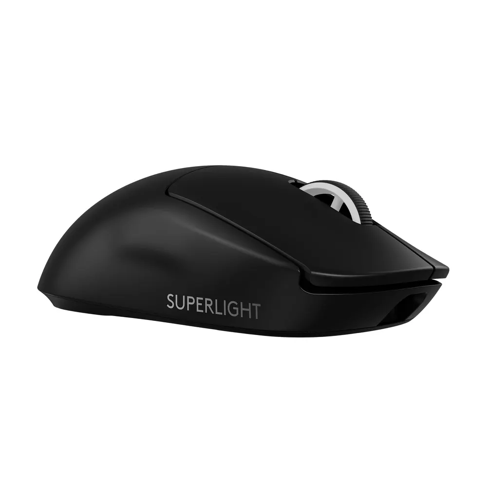 Black Logitech G PRO X Superlight 2 wireless esports gaming mouse
