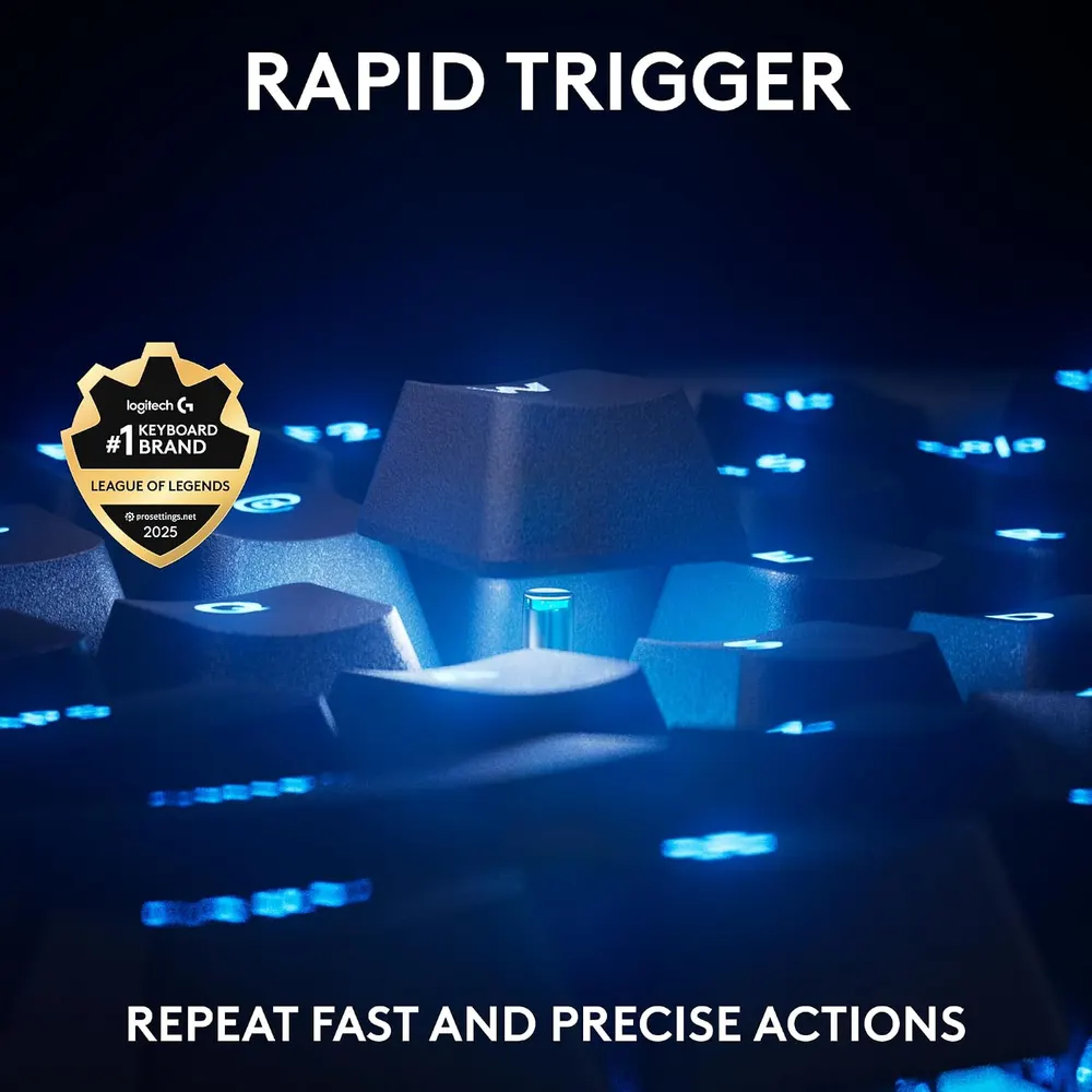 Logitech G PRO X TKL Rapid Hall Effect Gaming Keyboard, photo 3