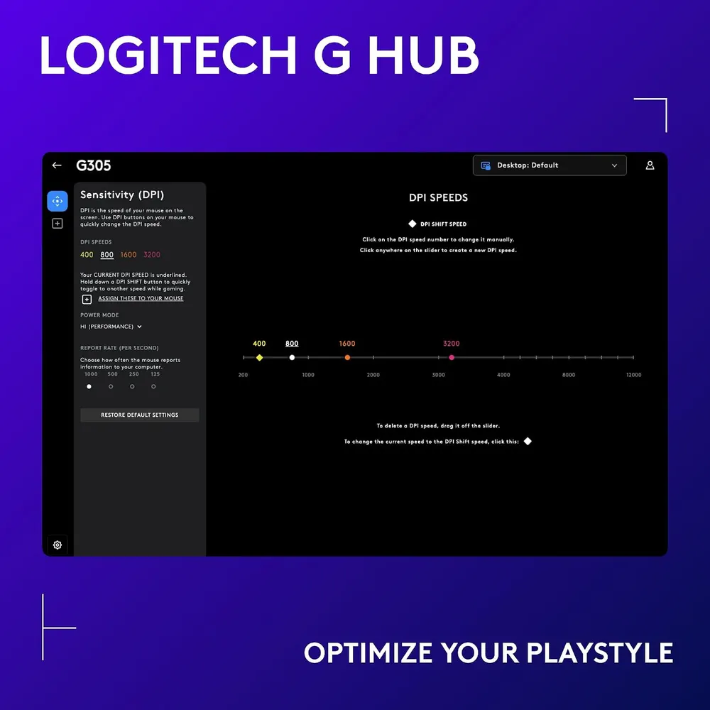 Logitech G305 Lightspeed Wireless Gaming Mouse, photo 5