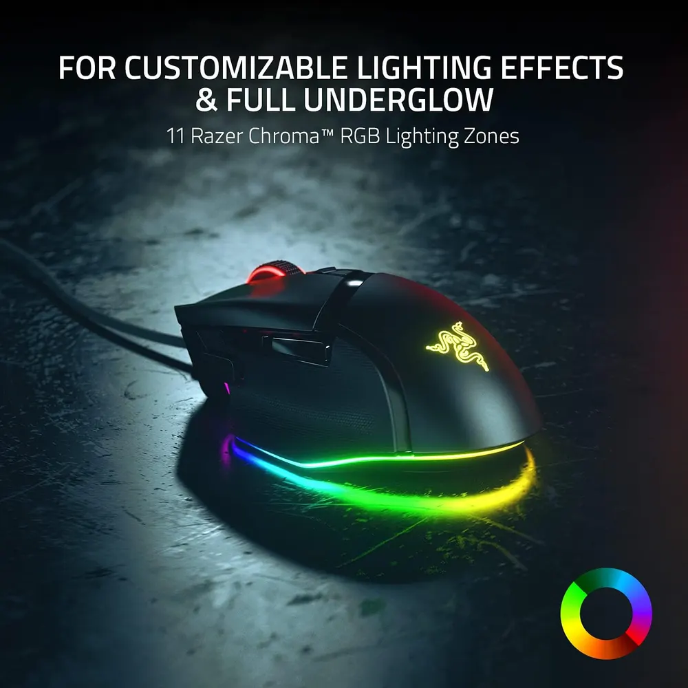 Razer Basilisk V3 Wired Ergonomic Gaming Mouse, photo 4