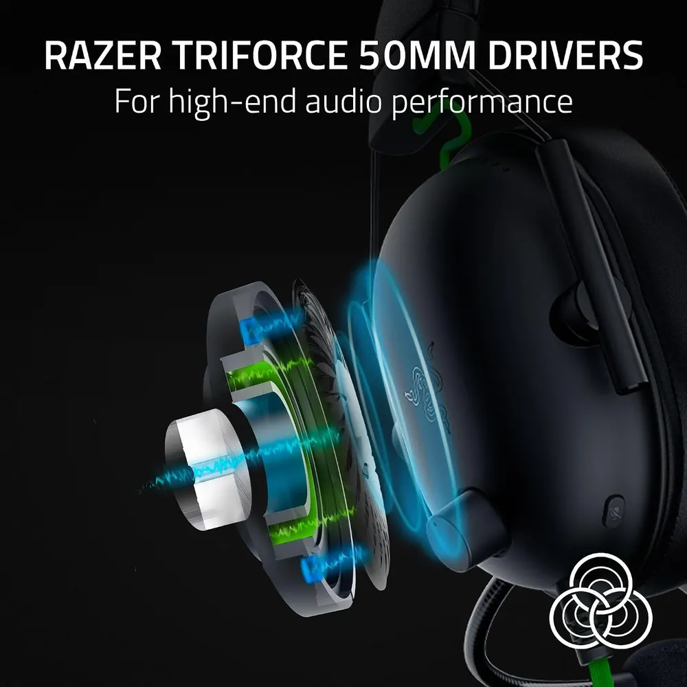 Razer BlackShark V2 X Wired Gaming Headset, photo 3