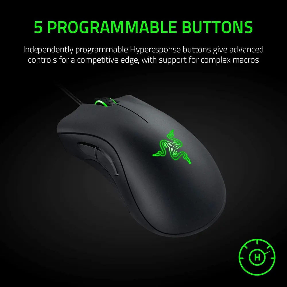 Razer DeathAdder Essential Wired Gaming Mouse, photo 4