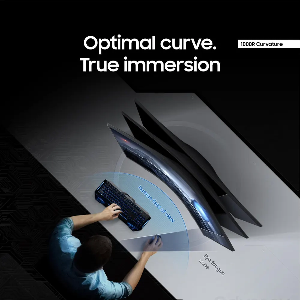Samsung 34-Inch Odyssey G5 Ultrawide Curved Gaming Monitor, photo 5
