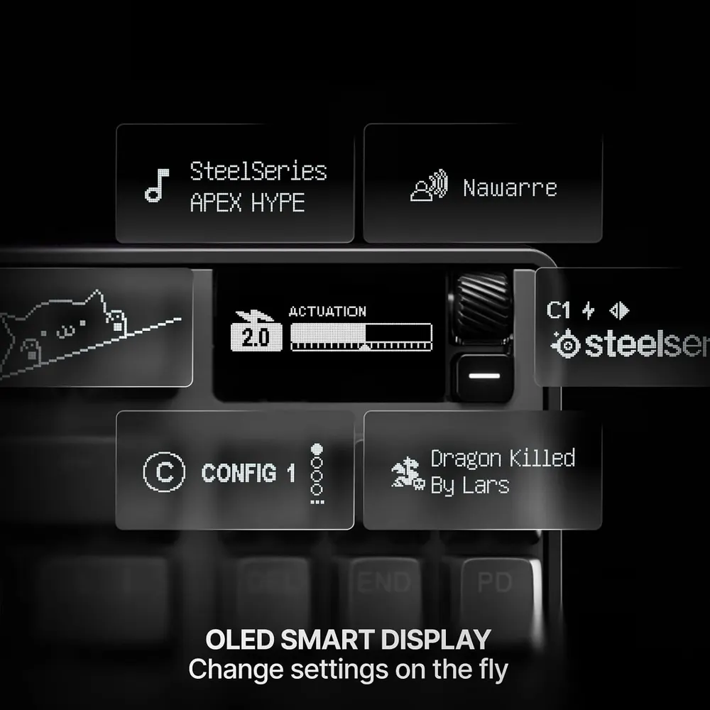 SteelSeries Apex Pro TKL Gen 3 Gaming Keyboard, photo 4