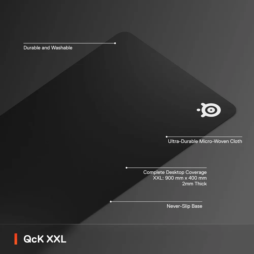 SteelSeries QcK XXL Gaming Mouse Pad, photo 3