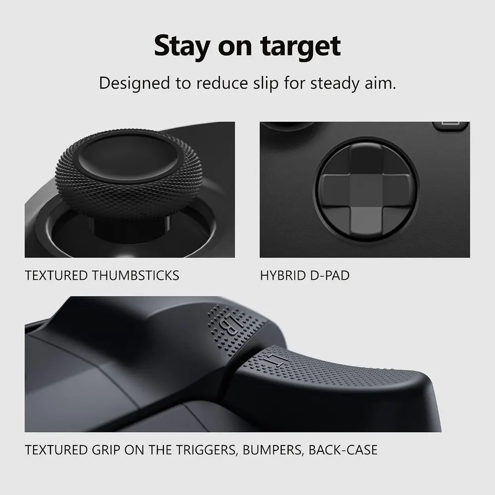 Xbox Wireless Controller, Carbon Black, photo 3