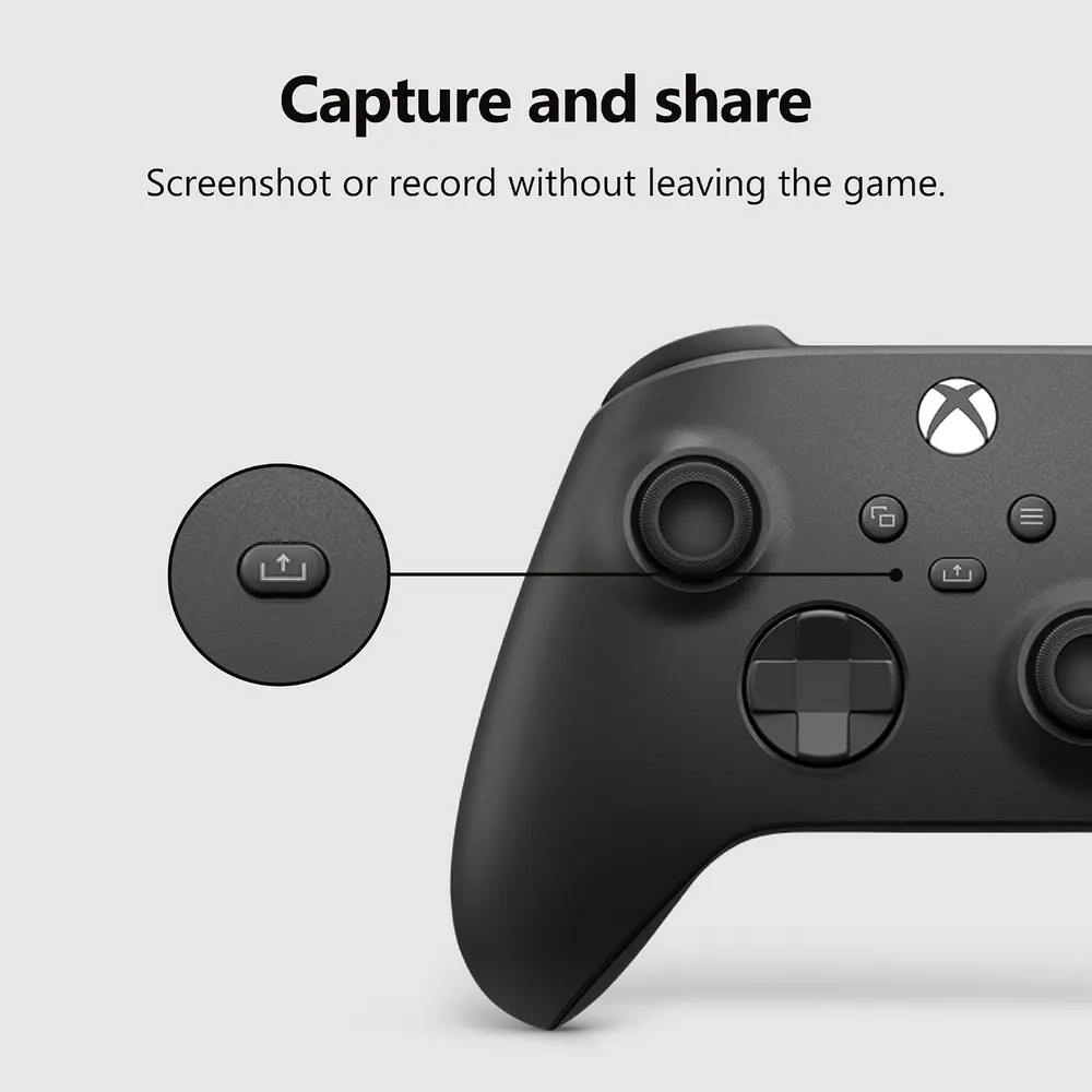 Xbox Wireless Controller, Carbon Black, photo 4